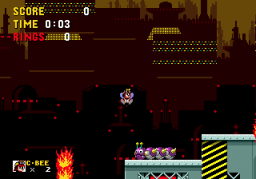 Charmy Bee in Sonic the Hedgehog Screenshot 1